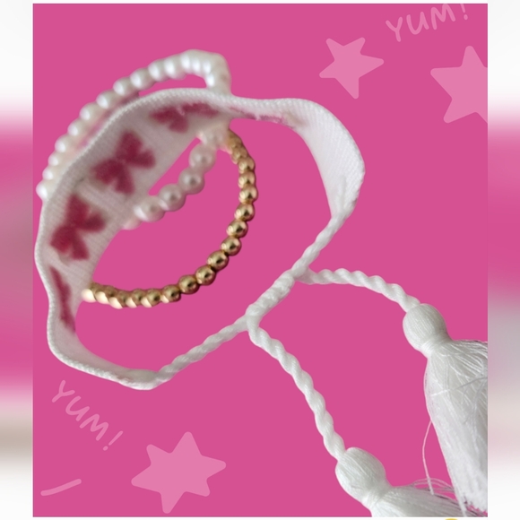 Breast Cancer Awareness 🎀 Set of 6 Bracelets NEW IN PACKAGE - Picture 6 of 8